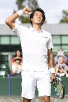 Tennis: Japan's Sugita advances to Wimbledon 2nd round