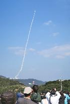 Japan launches world's tiniest satellite-carrying rocket