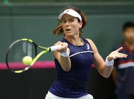 Tennis: Konta at Fed Cup playoffs