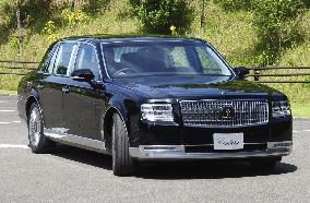 Toyota's remodeled upscale Century sedan