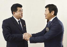 World gymnastics chief in N. Korea to discuss Tokyo Olympics