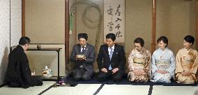 New Year tea ceremony in Tokyo