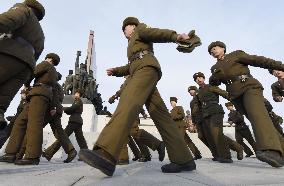 71st anniv. of founding of N. Korea armed forces