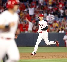 Baseball: Athletics v Angels