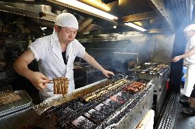 Eel-eating day in Japan