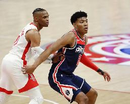 Basketball: Wizards-Rockets NBA game