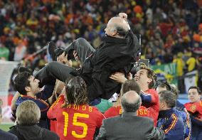 Spain beat Netherlands to win World Cup