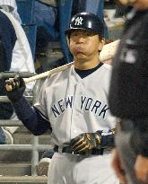 Yankees' Matsui strikes out against White Sox