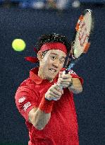 Nishikori succumbs to Murray