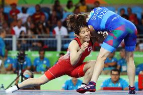 Japan's Yoshida competes at Rio Olympics