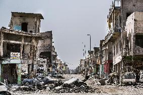 Scenes from Mosul after Iraq declares victory over Islamic State