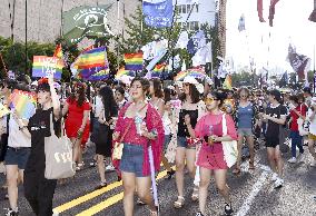 LGBT parade in Seoul