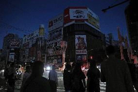 Blackout after quake in Hokkaido