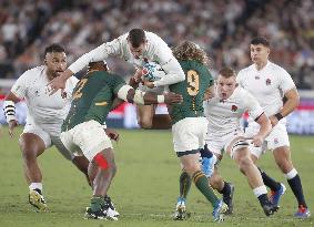 Rugby World Cup in Japan: England v South Africa