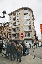 Building where terrorists were preparing Brussels attacks