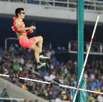 Olympics: Japan's Sawano competes in pole vault final