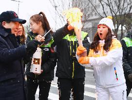 Olympics: Torch relay