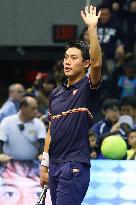 Tennis: Nishikori at N.Y. Open