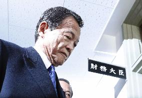Japanese Finance Minister Aso