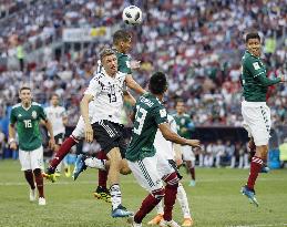 Football: Germany vs Mexico at World Cup