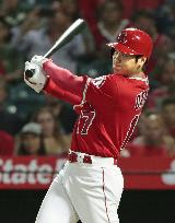 Baseball: Angels' Ohtani
