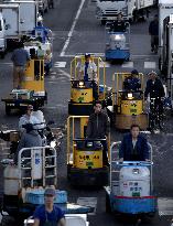 Tsukiji market ahead of relocation