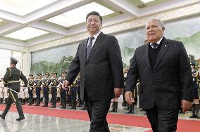 China-El Salvador talks