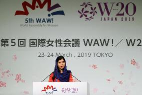 Nobel laureate Malala Yousafzai in Japan