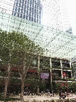 Shopping terrace in Tokyo's Nihombashi area