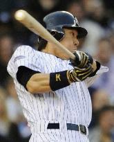 N.Y. Yankees' Matsui 1-for-4 against Cleveland Indians