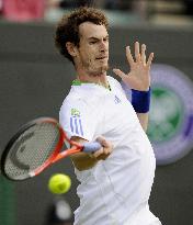Murray advances to 3rd round at Wimbledon