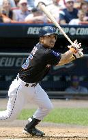 Mets' Matsui goes 1-for-4 against Braves