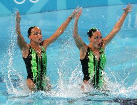 Russia's Davydova, Ermakova 1st after duet technical routine