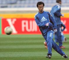 Japan prepare for match against S. Korea