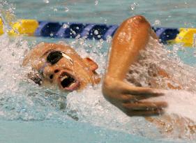 (1)Matsuda sets Japan record in 1,500 freestyle