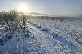 Experiencing extreme cold in Inner Mongolia