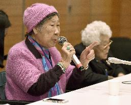 Former "comfort women" rap Japan-S. Korea deal