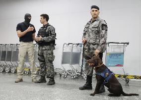 Antiterror drills for Rio de Janeiro Olympics