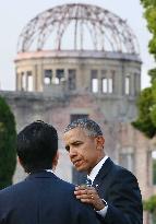 Obama makes historic visit to Hiroshima