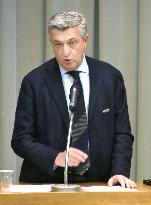 U.N. High Commissioner for Refugees Grandi visits Hiroshima