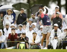 Golf: Miyazato plays 1st tournament since retirement announcement