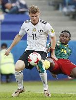 Soccer: Germany reach Confederations Cup semis