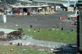 Aftermath of mass shooting in Las Vegas