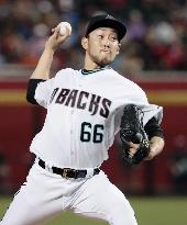 Baseball: Hirano of Diamondbacks