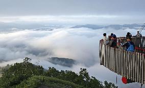 Sea of clouds in Hokkaido