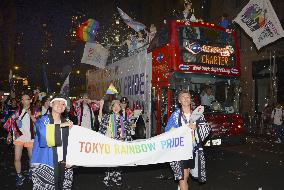 Tokyo Rainbow Pride members at NYC Pride