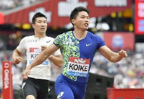 Athletics: 100-m final at Diamond League