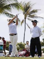 Miyazato practices for LPGA Fields Open in Hawaii