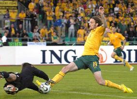 Australia play warm-up against Liechtenstein