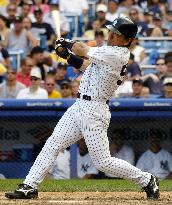 Yankees' Matsui hits season's 17th homer against Devil Rays